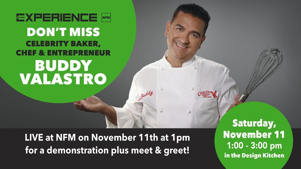 Chef Buddy Valastro meet & greet Kansas City , Nebraska Furniture