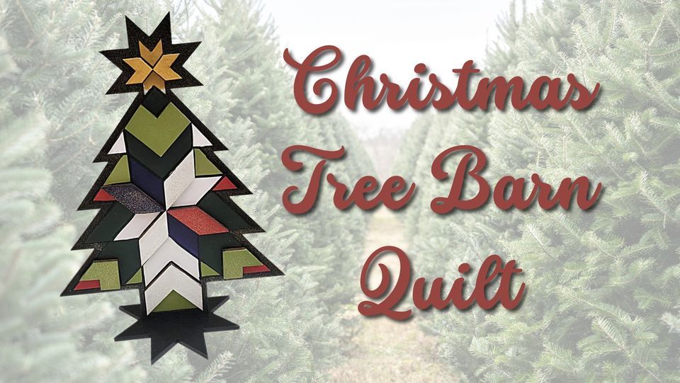 christmas tree barn quilt