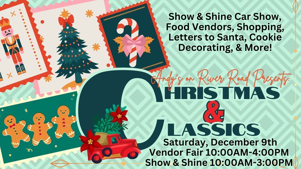 Christmas & Classics, Andys On River Road, Concan, December 9 2023 Concan Tx Calendar Of Events