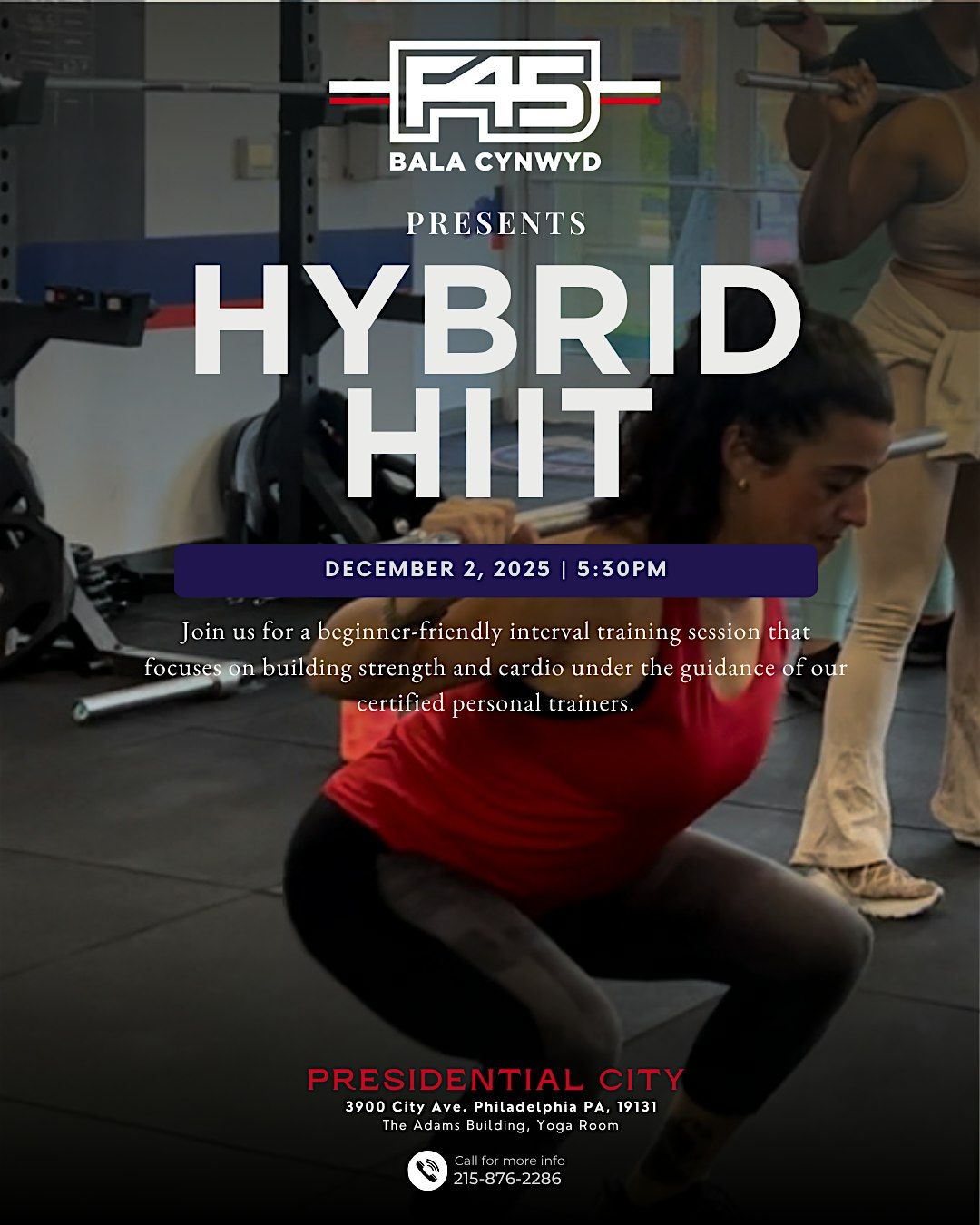 Hybrid HIIT, 2 December | Event in Philadelphia | AllEvents