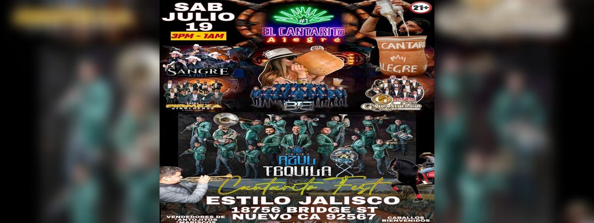   BANDA AZUL TEQUILA, SANGRE AZUL & MAS , 19 July | Event in Nuevo | AllEvents