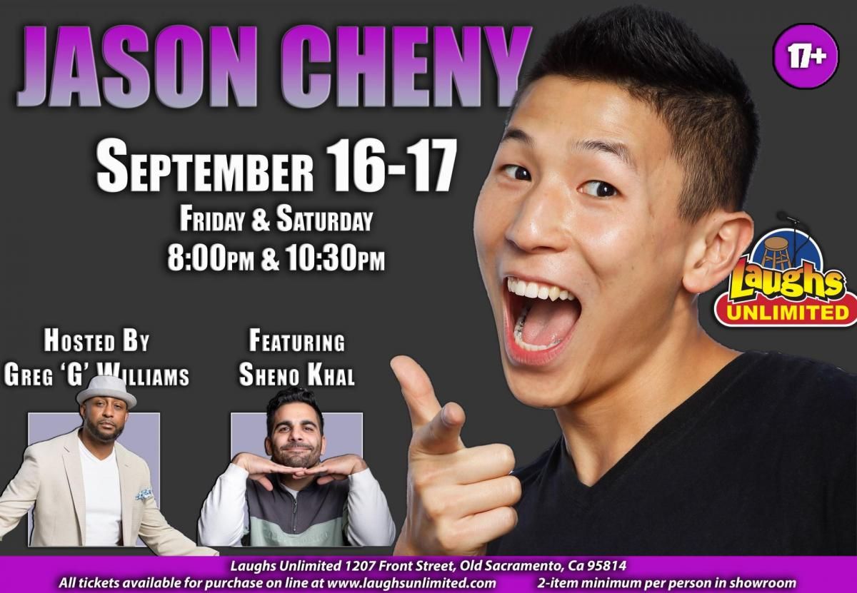 Jason Cheny at Laugh Boston, 12 September | Event in Boston | AllEvents