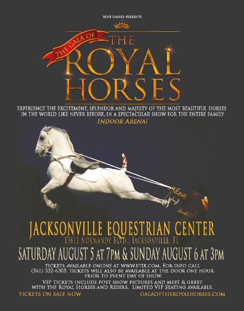 Gala Of The Royal Horses at Chicopee Woods Agricultural Center, 14 June | Event in Gainesville | AllEvents