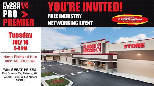 Floor Decor Networking Event North Richland Hills