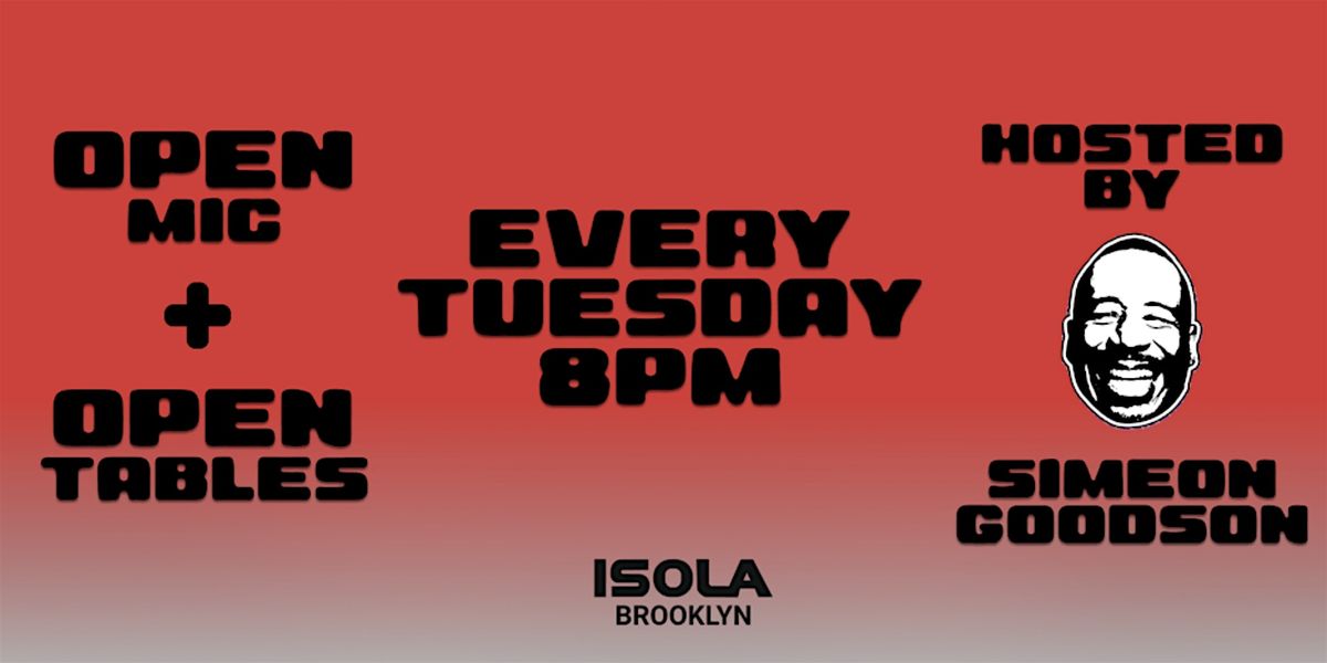 Open Mic Hosted by Simeon Goodson | Event in Brooklyn | AllEvents