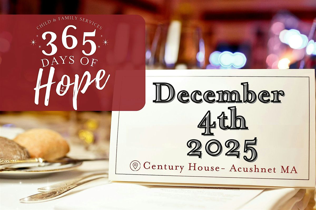 365 Days of Hope, 4 December | Event in Acushnet | AllEvents
