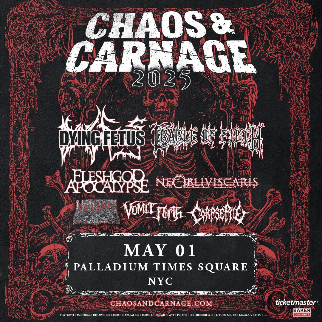 Dying Fetus & Cradle Of Filth, 9 May | Event in West Des Moines | AllEvents