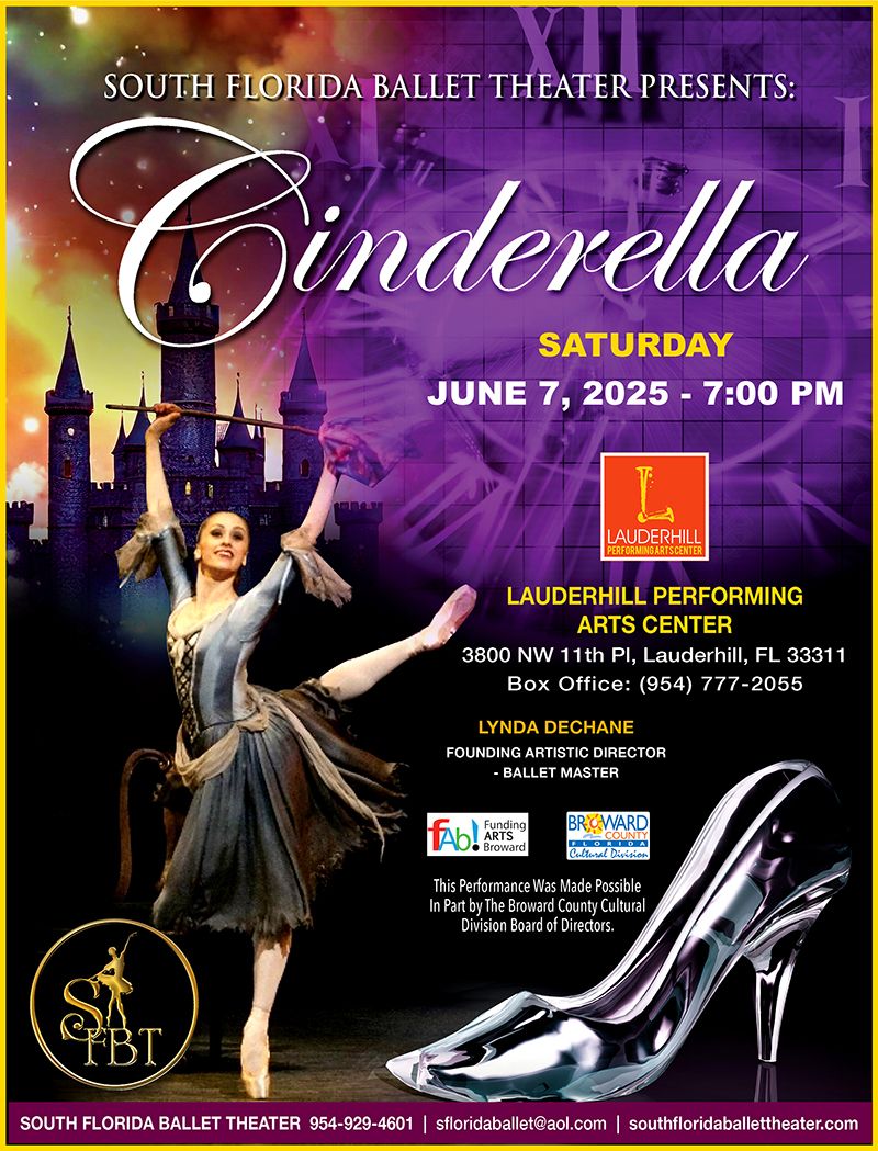 South Florida Ballet: Cinderella, 6 June | Event in Fort Lauderdale | AllEvents