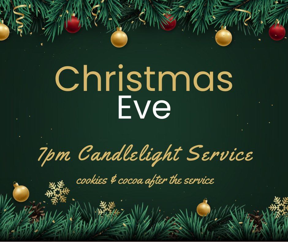 Christmas Eve Candlelight Service, Calvary Bible Church, Manzanita, 24