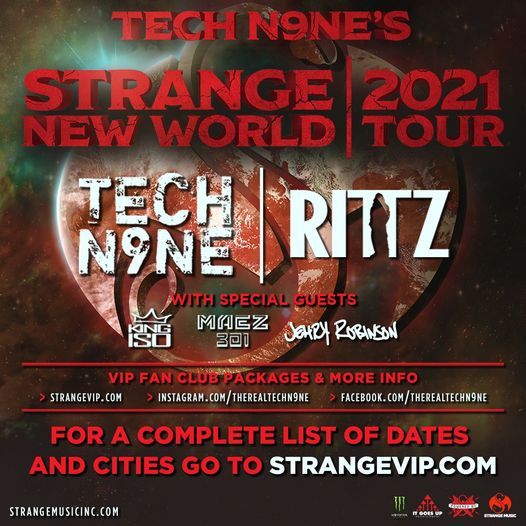 Rochester Ny Tech N9nes Strange New World Tour 2021 Main Street Armory Rochester November 10 2021 Allevents In Rochester Events November 2022