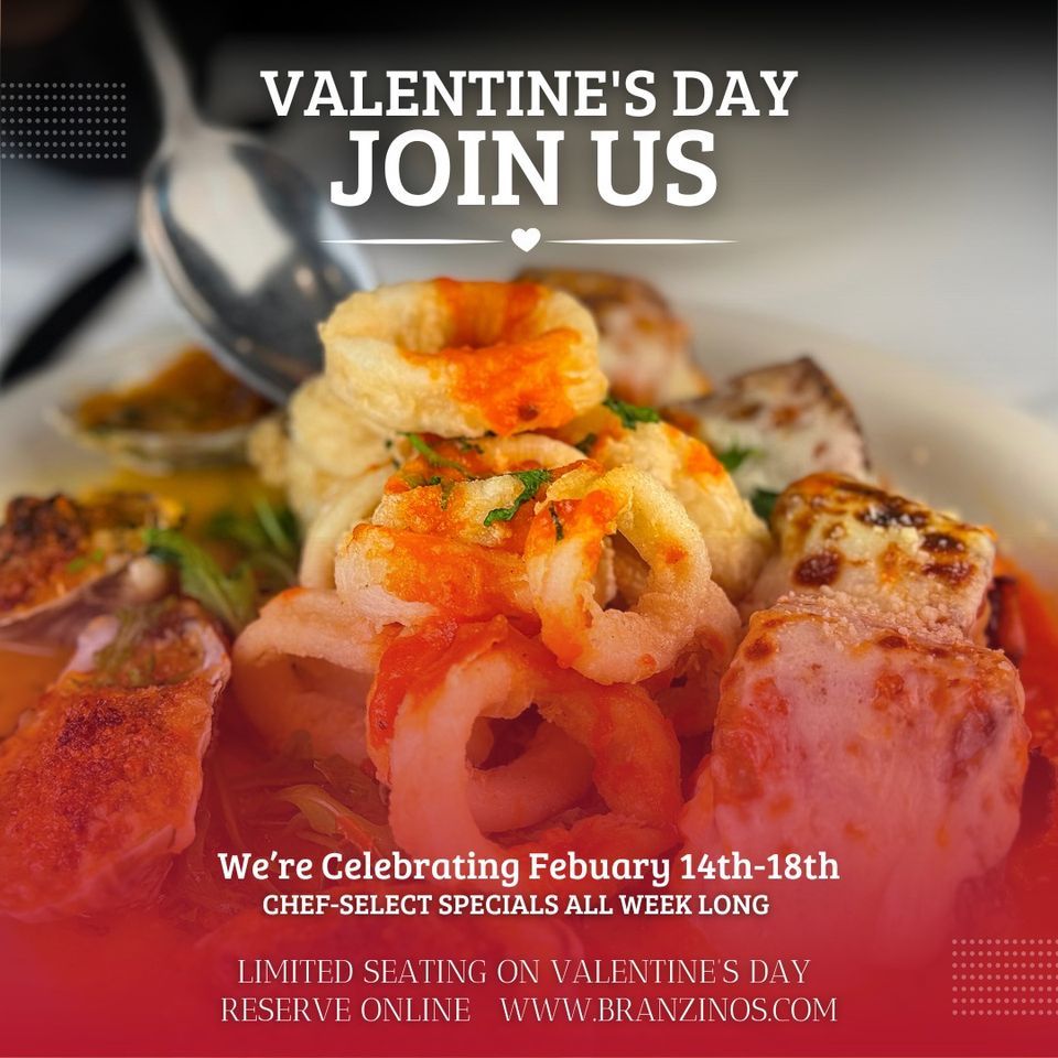 Valentines day week long celebration branzinos110 huntington station
