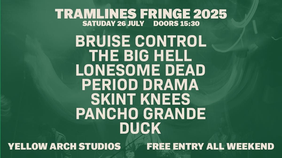 Tramlines Fringe: Bruise Control + More, 26 July | Event in Sheffield | AllEvents