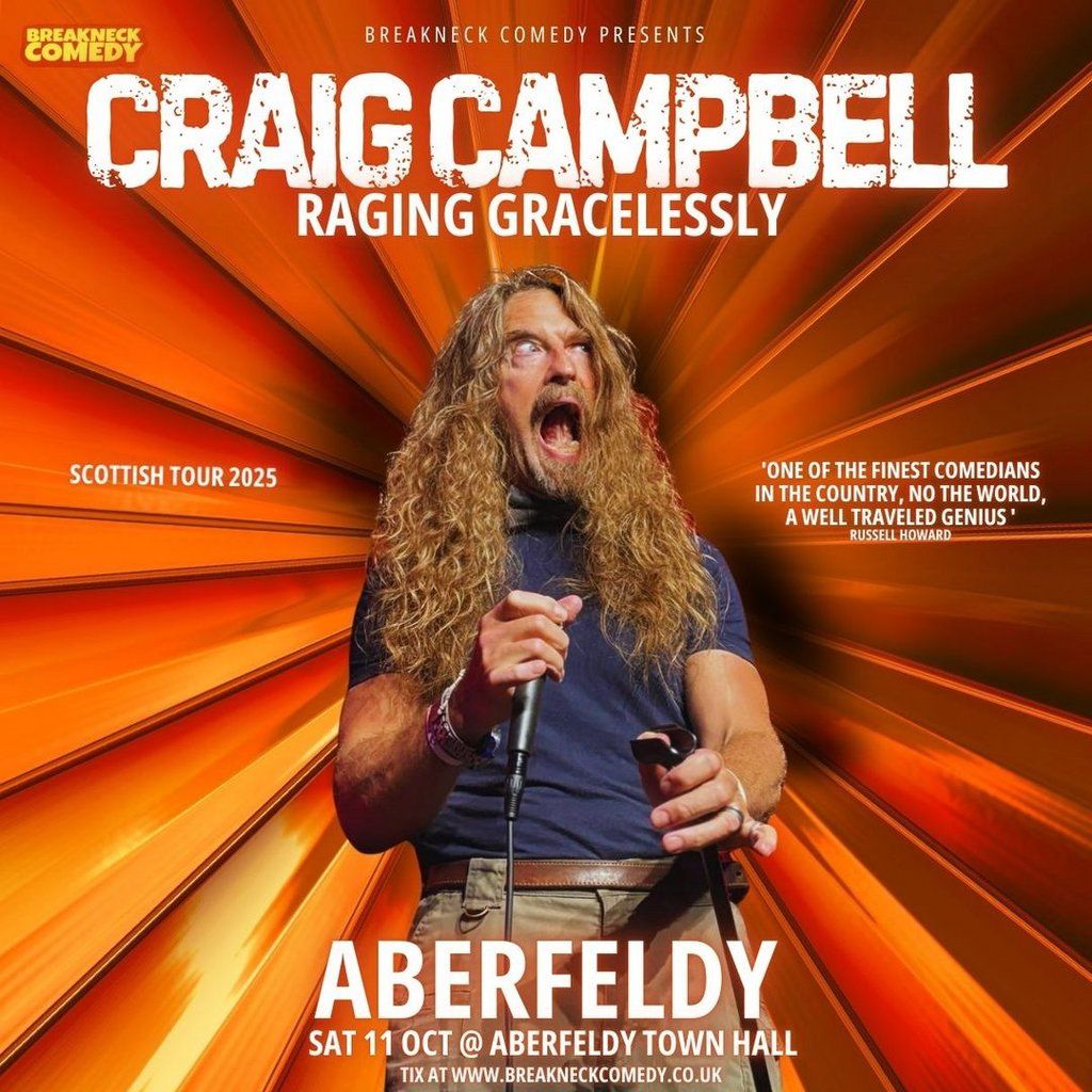 Craig Campbell: Raging Graciously, 11 October | Event in Aberfeldy | AllEvents