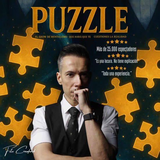Puzzle, el show que te hará cuestionarte la realidad, 22 August | Event in Madrid | AllEvents