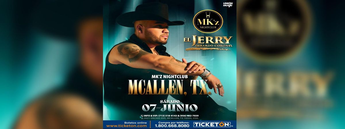 EL JERRY  EN MCALLEN, TX  | Event in McAllen | AllEvents