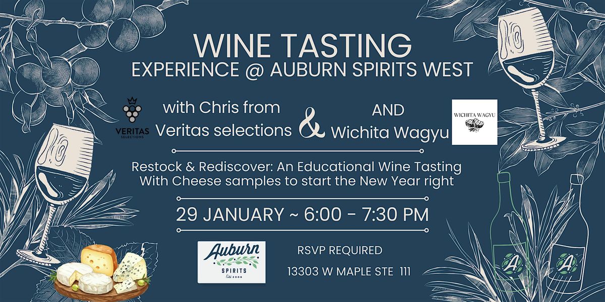 Educational Wine Tasting with a Splash of Cheese