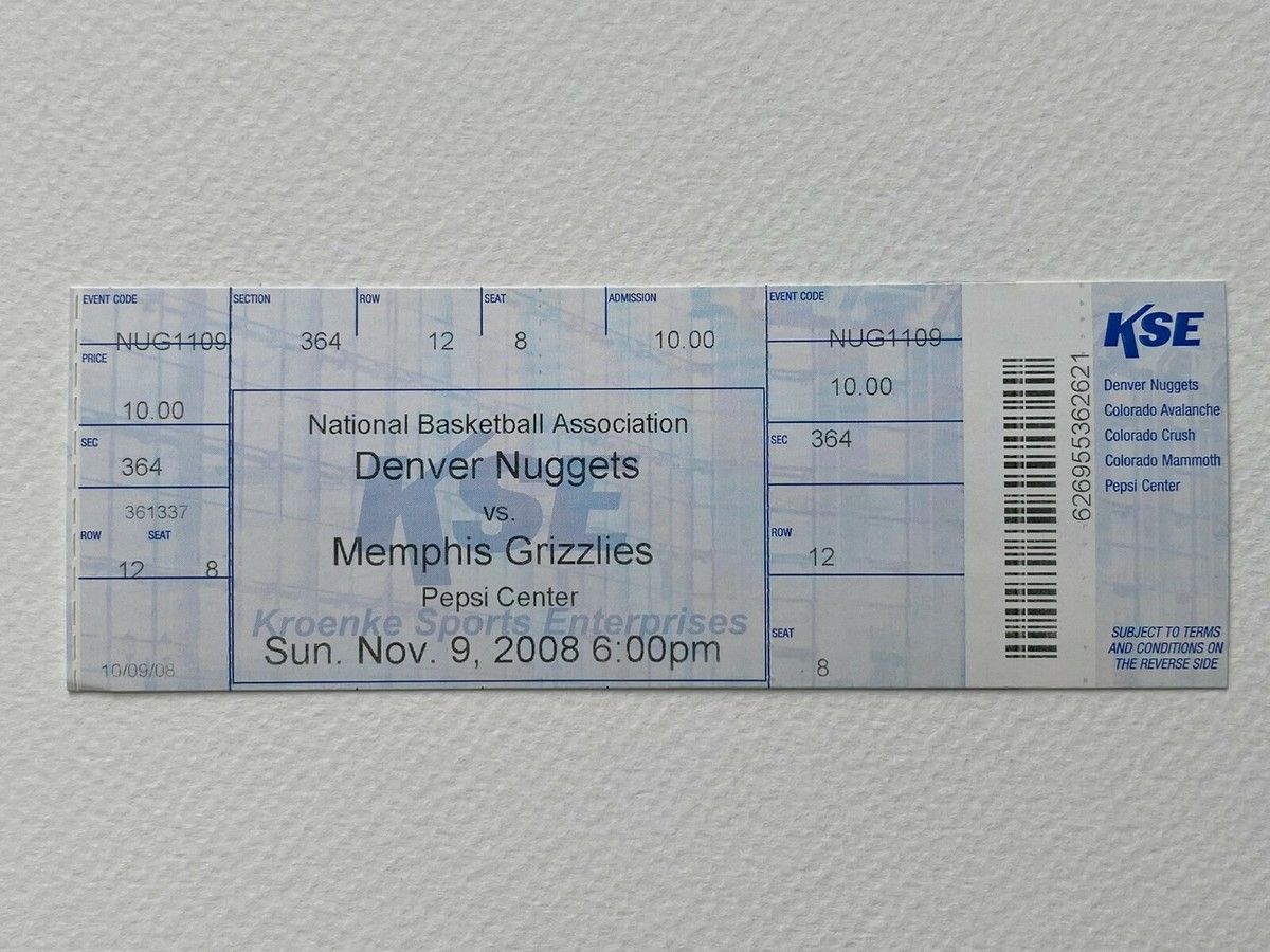 Memphis Grizzlies at Denver Nuggets at Ball Arena, 11 February | Event in Denver | AllEvents