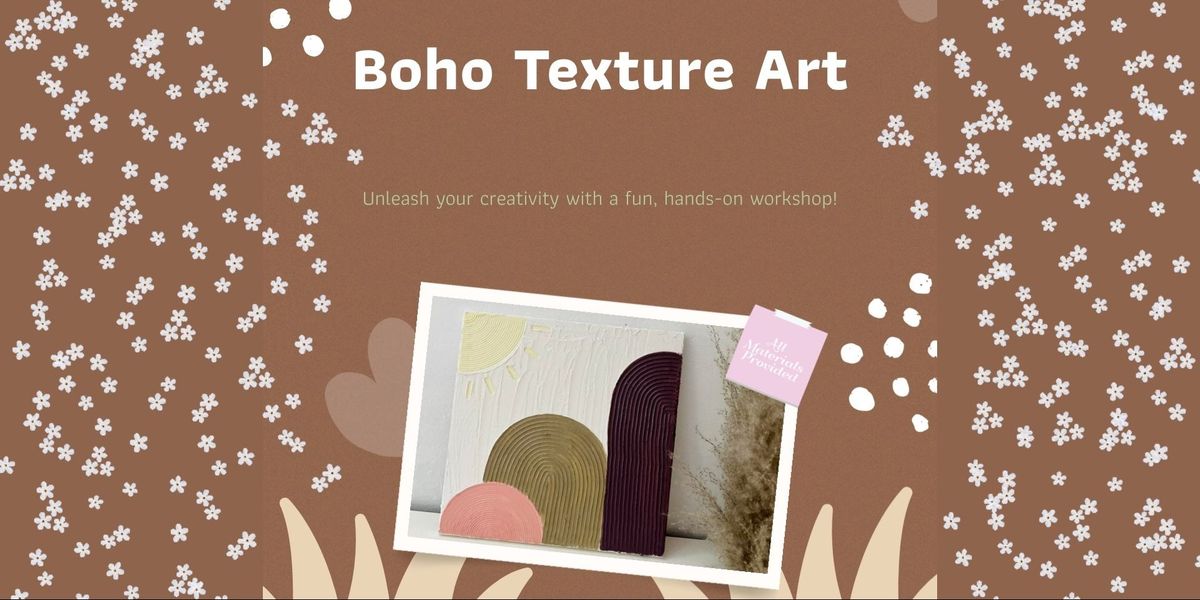 Boho Texture Art, 31 May | Event in Ahmedabad | AllEvents