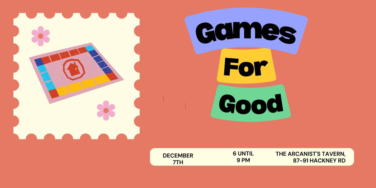 Games for Good: A Fundraiser for Emily, 7 December | Event in London | AllEvents