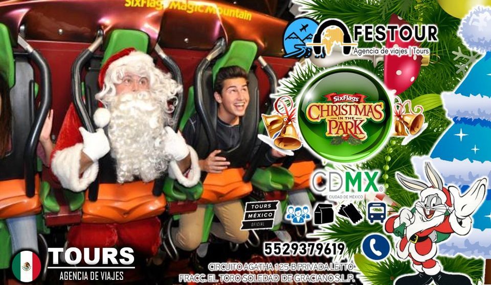 Christmas in the Park 2021, Six Flags Mexico, Tlalpan, November 17 to