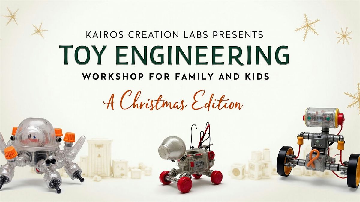 STEM learning through creative toy engineering For Families & Kids (5+), 20 December | Event in Hamburg