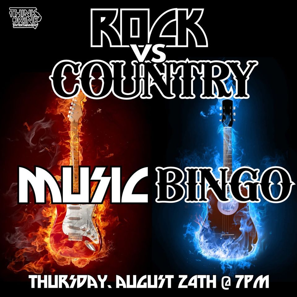 ROCK vs COUNTRY Music Bingo Mugsys Pizza & Irish Sports Pub / Thurs