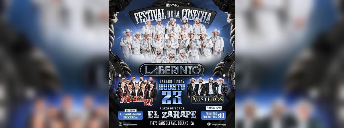 LABERINTO EN DELANO, 23 August | Event in Delano | AllEvents