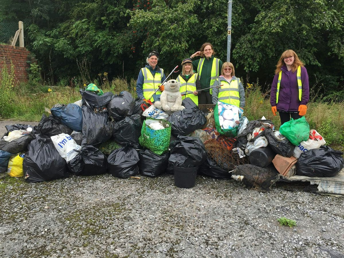 Middle Brook Litter Pick, Heaton Fold Garden Centre, Bolton, 16 October ...