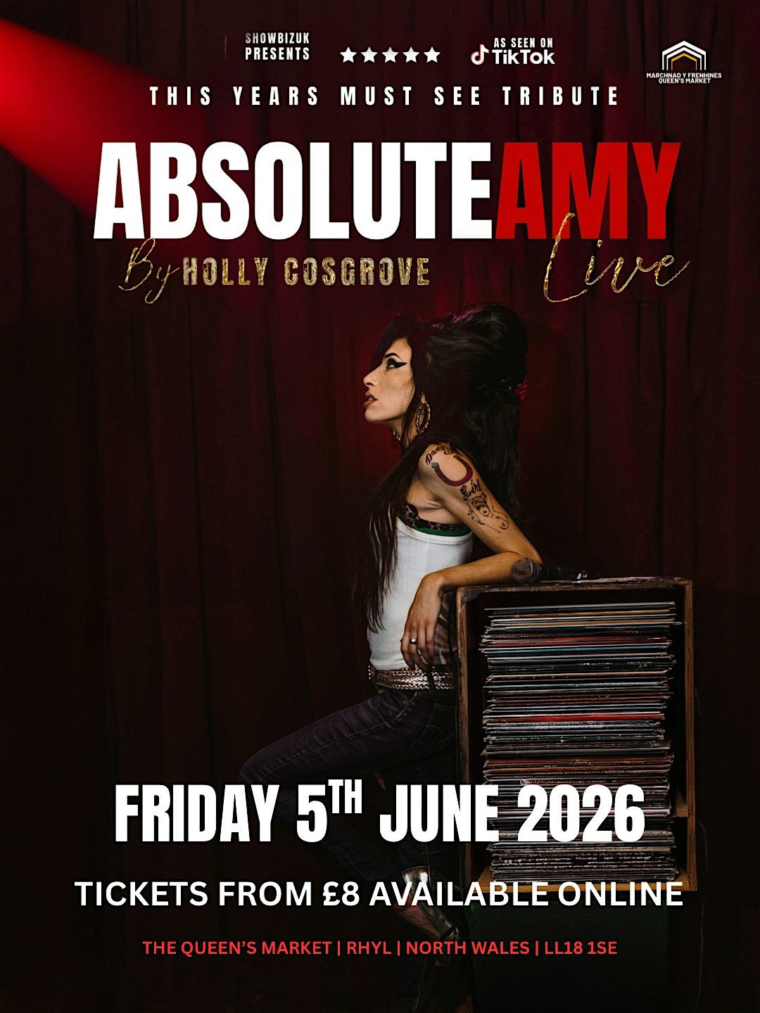 ABSOLUTE AMY, 5 June | Event in Rhyl | AllEvents