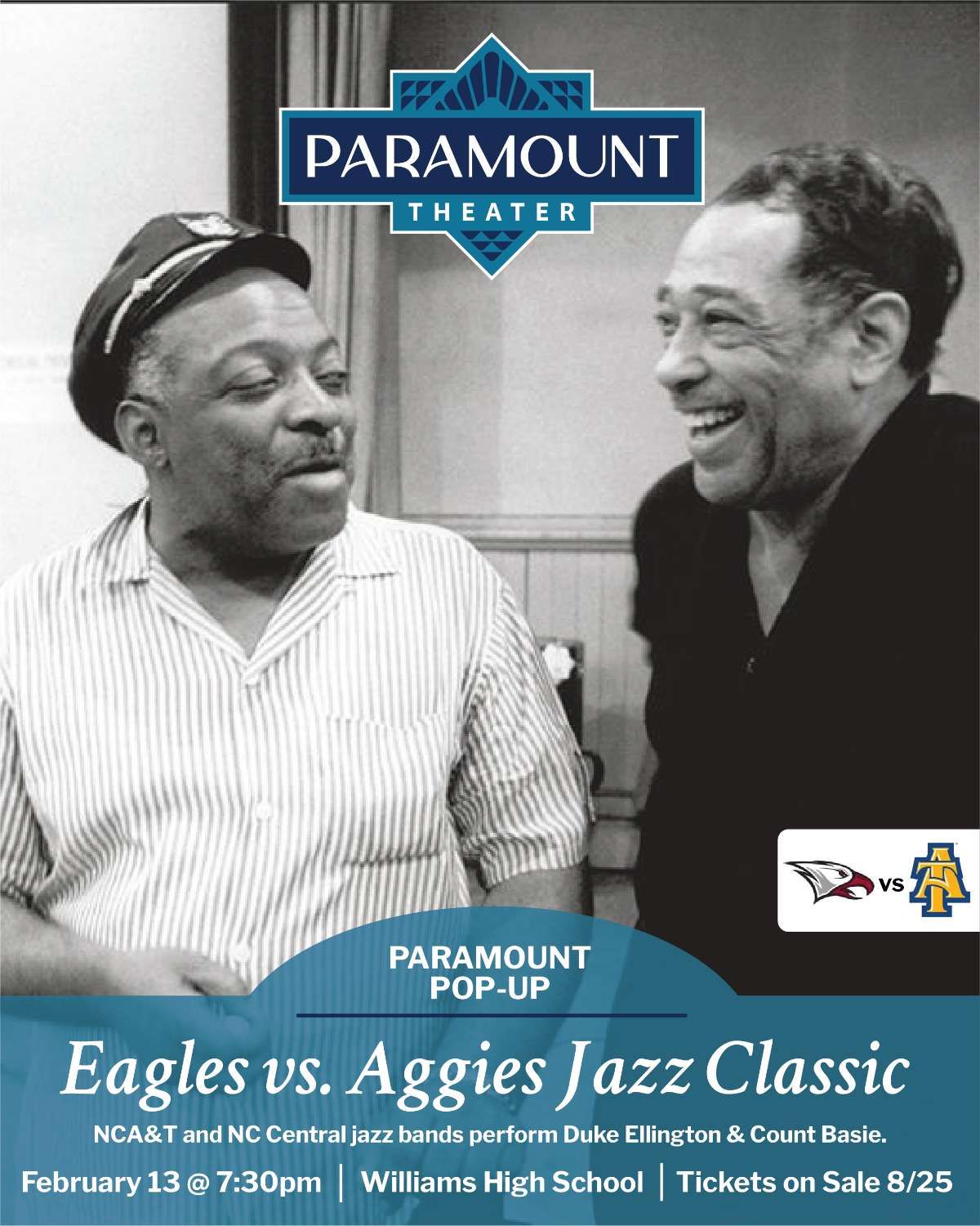 NC A&T Aggies Jazz Band & NC Central Jazz Band: Eagles vs. Aggies Jazz Classic, 12 February | AllEvents
