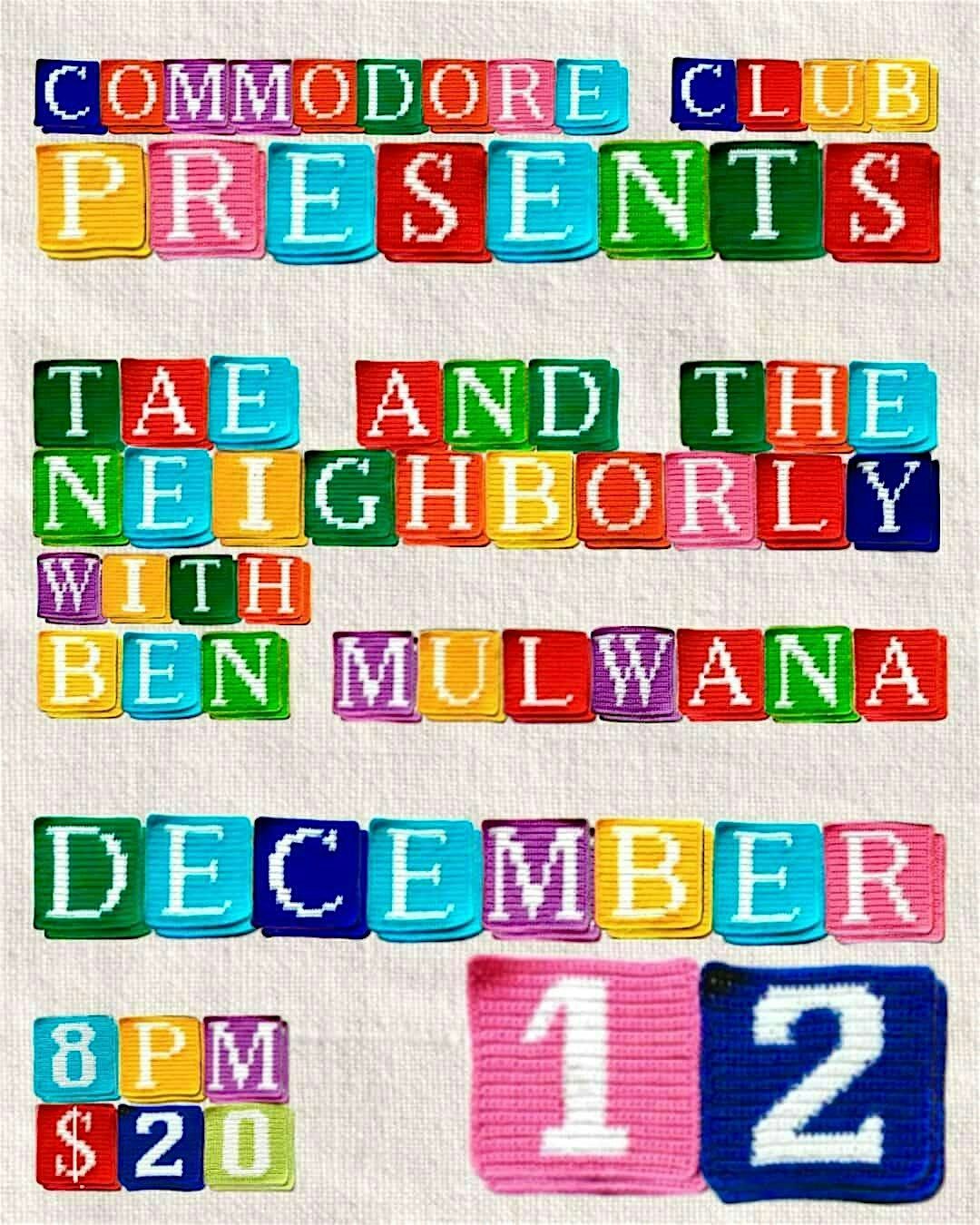 Tae & The Neighborly, 12 December | Event in Appleton | AllEvents