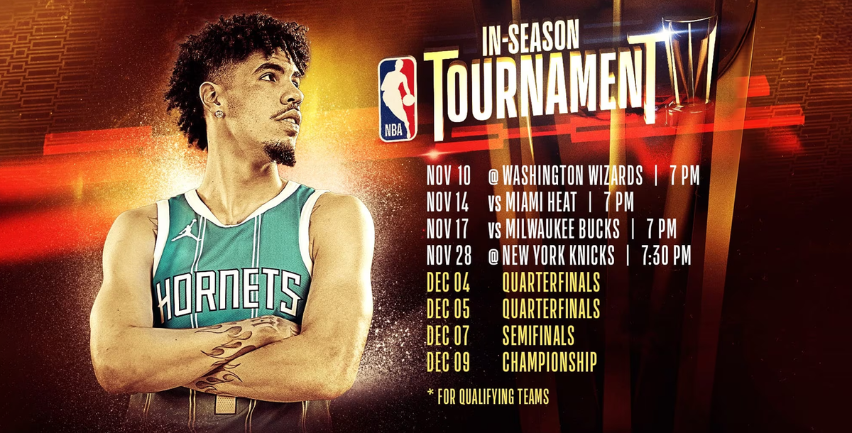 NBA Cup - New York Knicks at Charlotte Hornets at Spectrum Center, 26 November | Event in Charlotte | AllEvents