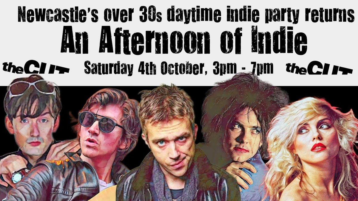 NEWCASTLE: An Afternoon of indie - Indie for the over 30s: 4th October, 3pm-7pm, 4 October | Event in Newcastle Upon Tyne
