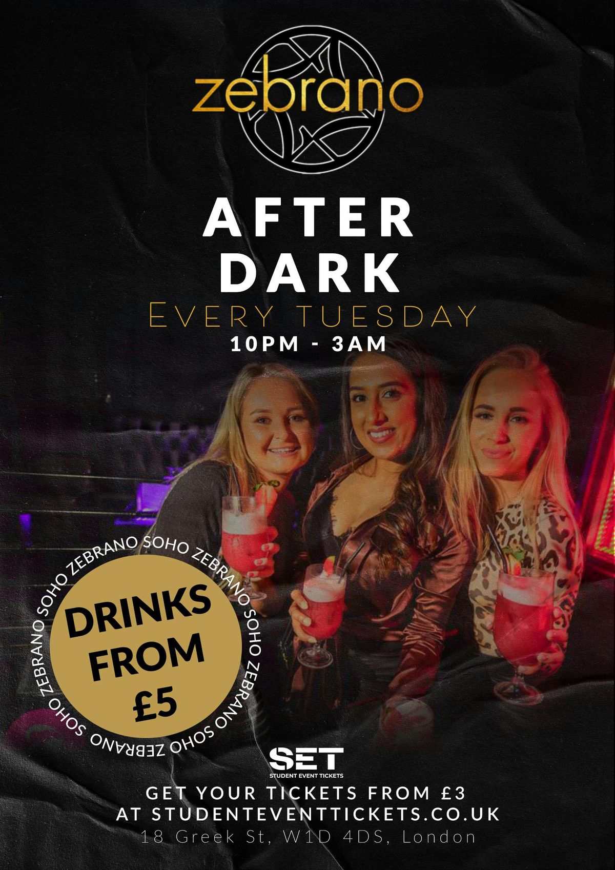 ZEBRANO AFTER DARK TUESDAY 19TH AUGUST, 19 August | Event in London | AllEvents