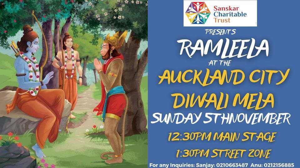 Ramleela at the Auckland Diwali Mela!, Aotea Square, Auckland, 5 November 2023 AllEvents.in