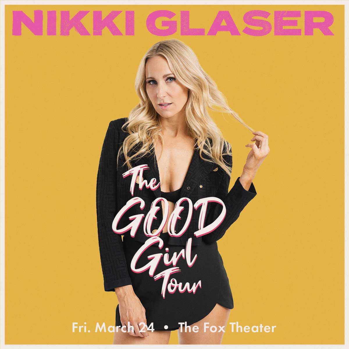 Nikki Glaser (Theater), Wilson Center at Cape Fear Community College