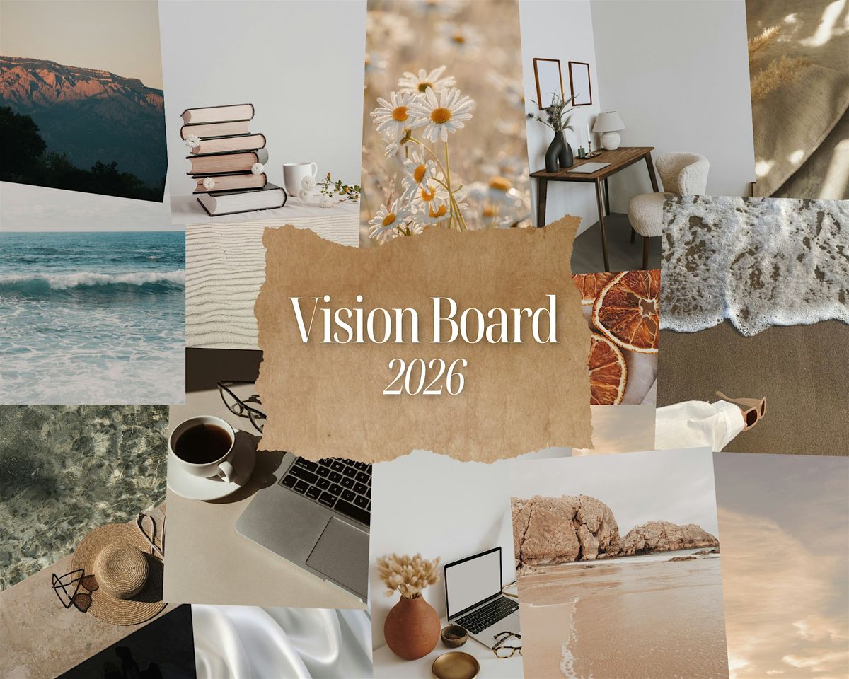 3rd Annual Vision Board Experience - 2026, 10 January | Event in Plainfield | AllEvents