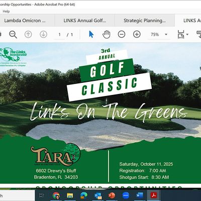 Bradenton/Sarasota (FL) Chapter of the Links, Inc.