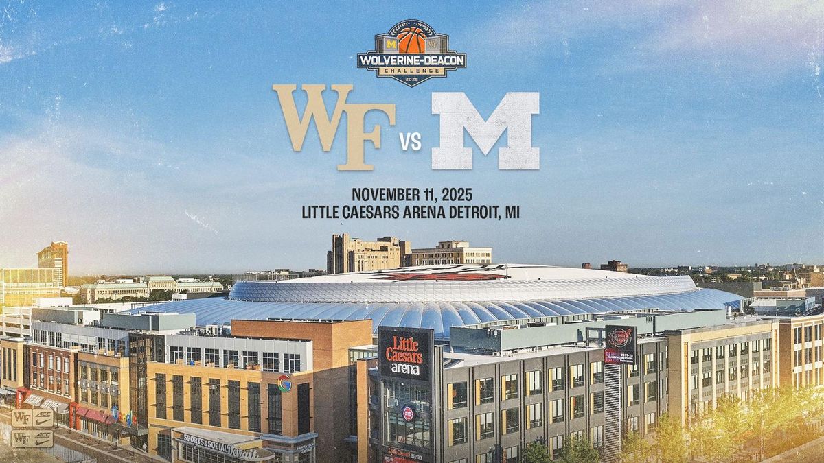 Parking Wolverine-Deacon Challenge: Wake Forest vs Michigan, 11 November | Event in Detroit | AllEvents