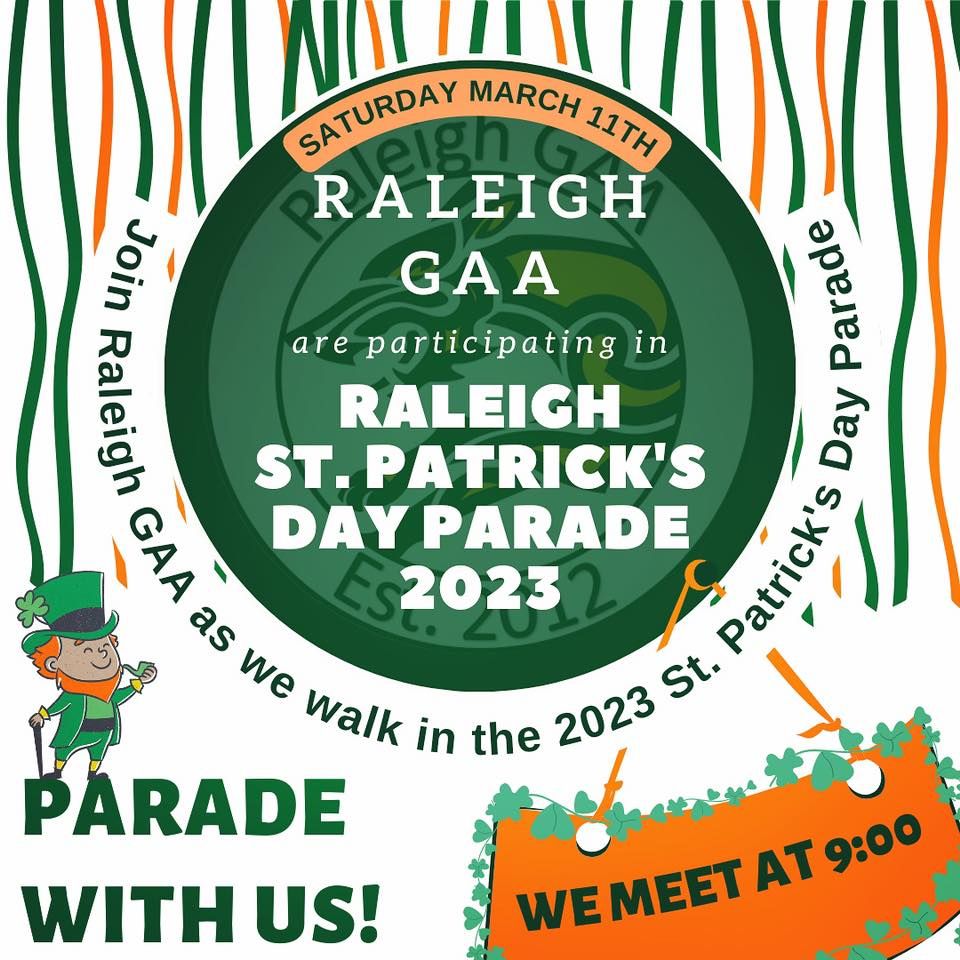 St. Patricks Day Parade Raleigh GAA, Raleigh, N.C., 11 March