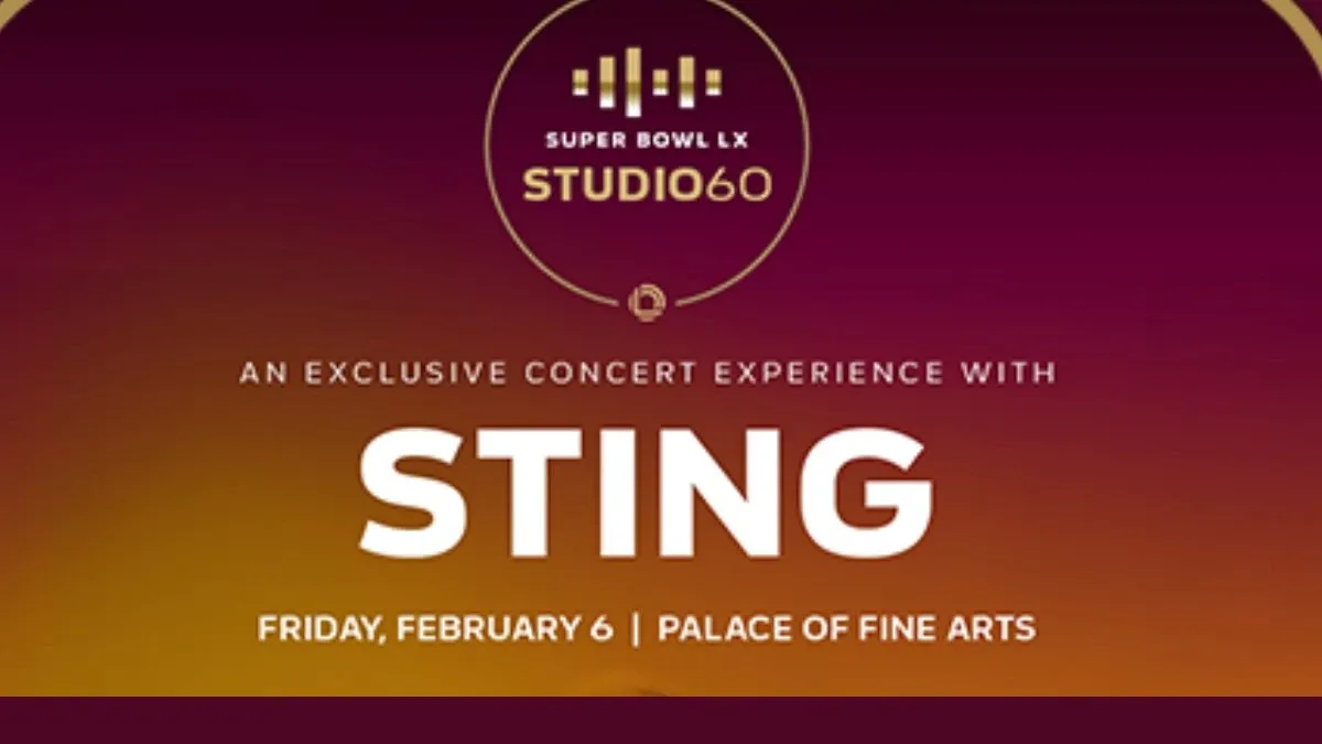 Sting at Palace of Fine Arts