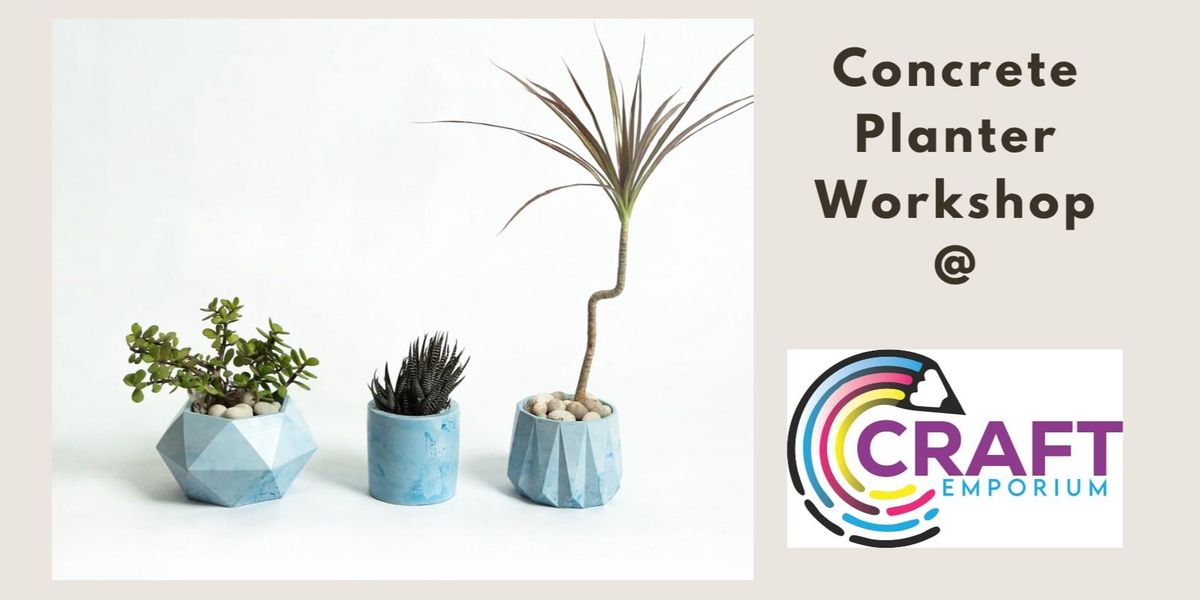 Concrete Planter Workshop, 28 June | Event in Bangalore | AllEvents