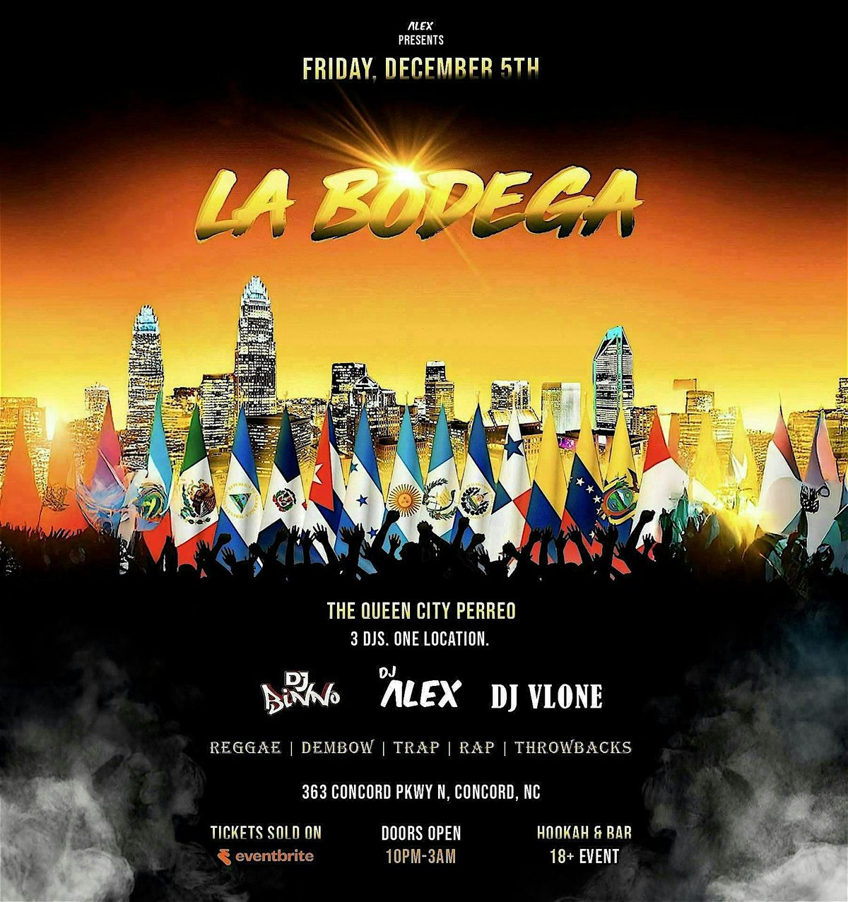 LA BODEGA, 5 December | Event in Concord | AllEvents