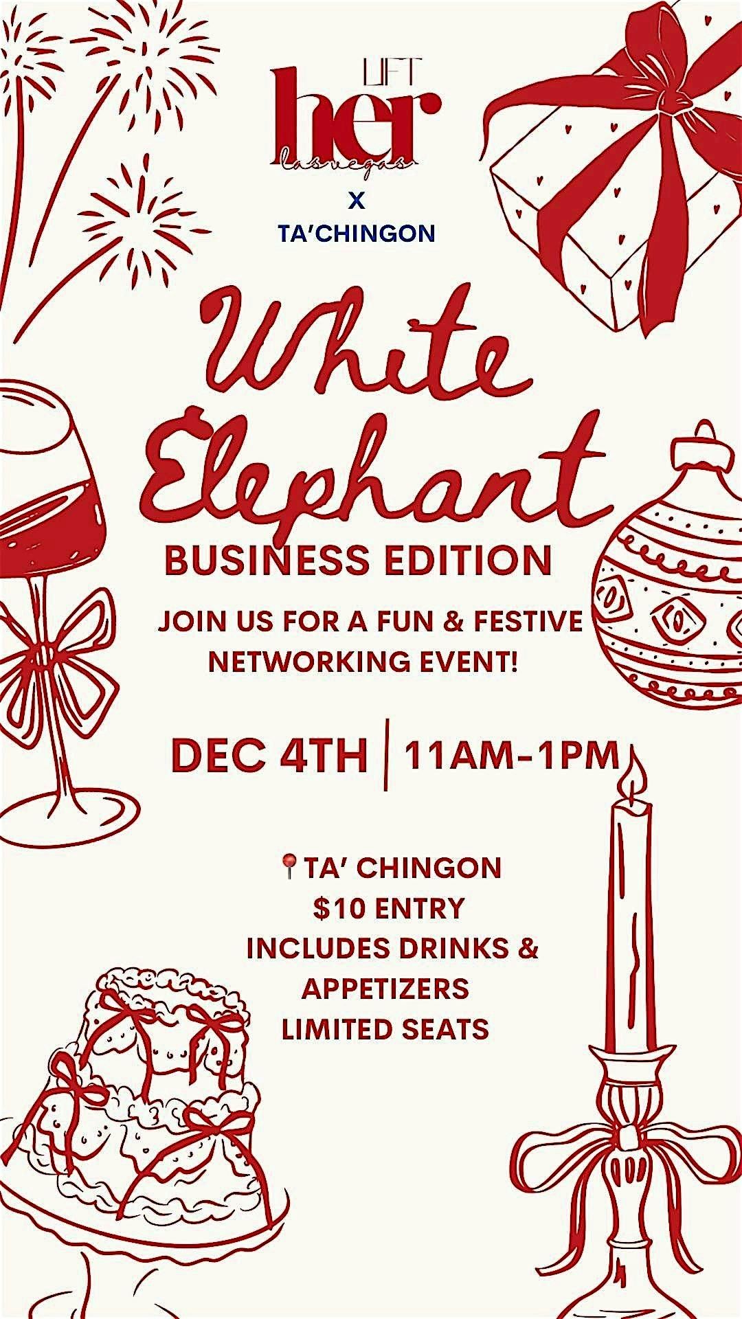White Elephant: Business Edition, 4 December | Event in Las Vegas | AllEvents