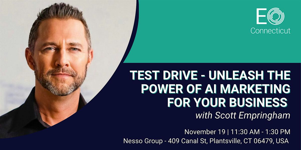 Test Drive — Unleash the Power of AI Marketing for Your Business, 19 November | Event in Southington | AllEvents