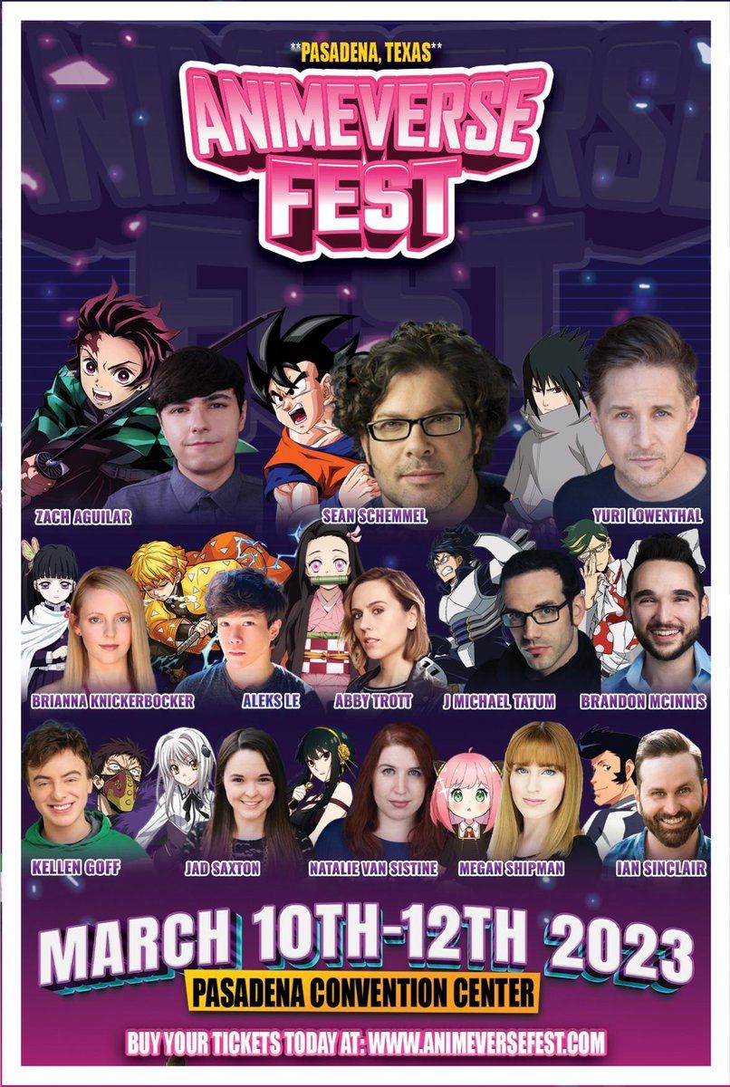 AnimeVerse Fest at Raising Canes River Center Exhibition Hall, 1 November | Event in Baton Rouge | AllEvents
