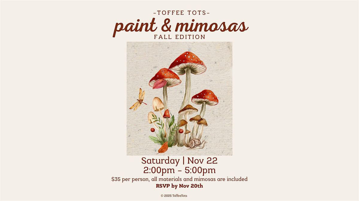 Paint and Mimosas, 22 November | Event in Fullerton | AllEvents
