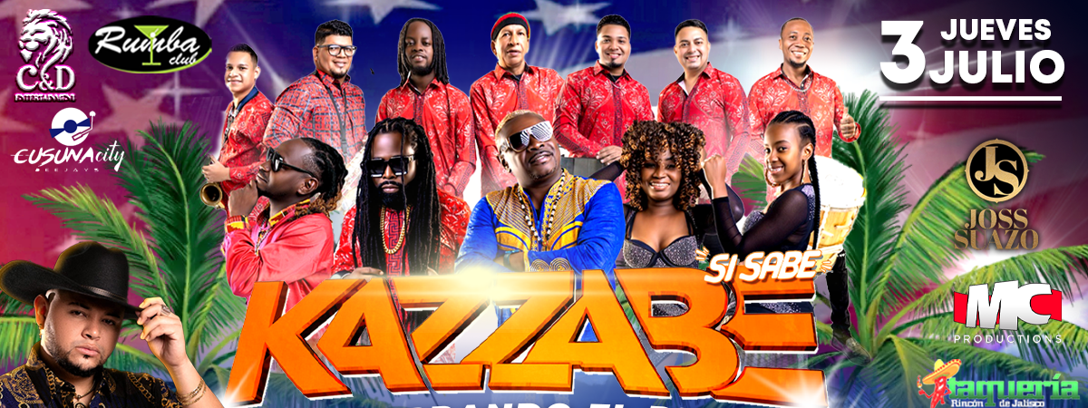 KAZZABE EN HOUSTON , 3 July | Event in South Houston | AllEvents