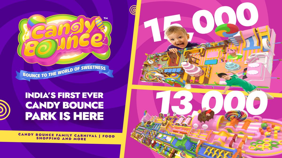 World’s Biggest Candy Bounce Park Carnival, 18 December | Event in Kannur | AllEvents
