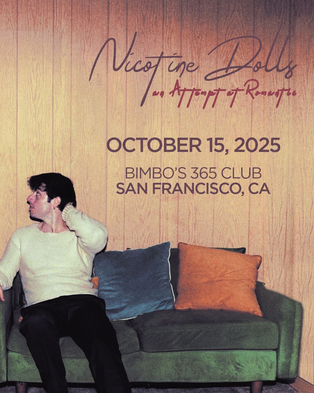 Nicotine Dolls, 5 February | Event in Tampa | AllEvents